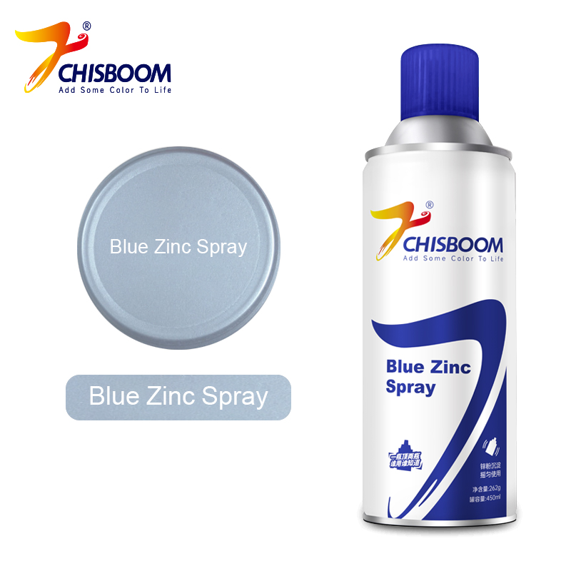 Vernice aerosol di zinco bianco blu
